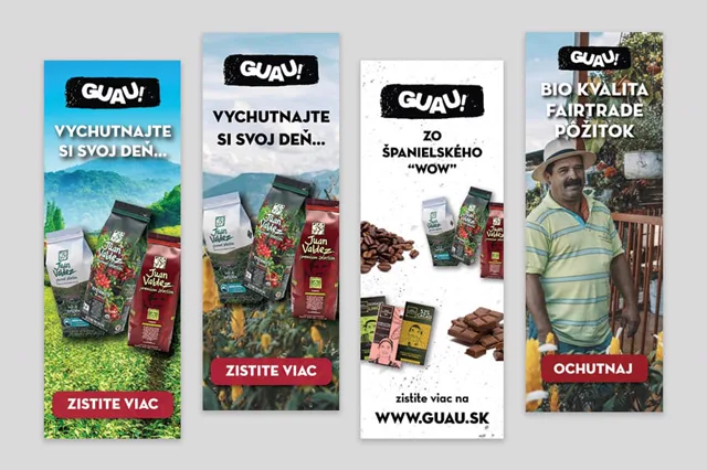 guau.sk — sociálne siete, ukážka práce Verteco