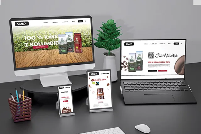 guau.sk — weby a e-shopy, ukážka práce Verteco