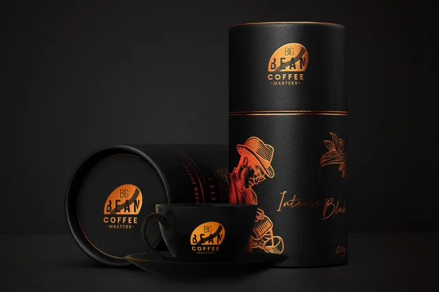 Coffee Bean — obalový dizajn, ukážka práce Verteco