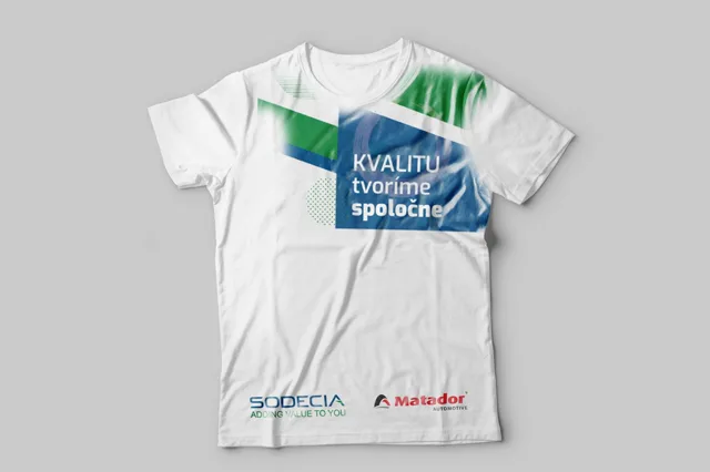 Matador — reklamné predmety, ukážka práce Verteco