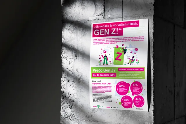 Telekom — katalógy, letáky a print, ukážka práce Verteco